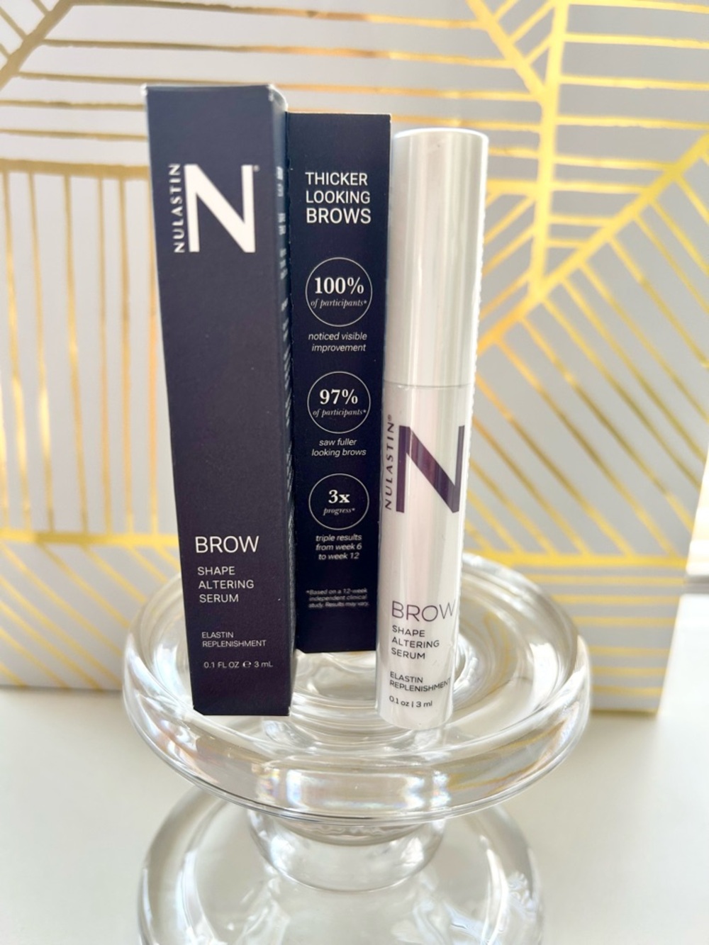 ✨NULASTIN Brow Shape Altering Serum | New in Box | Full Size | Factory Sealed✨